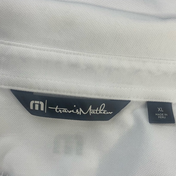 Travis Mathew Polo XL  Off The Tracks Golf Tennis Preppy - Picture 11 of 13